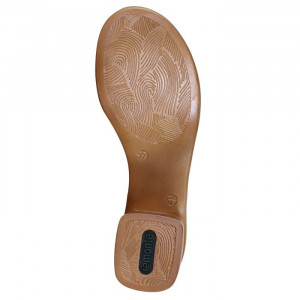 Sandale dama Remonte R8753-31-Bej casual piele naturala cu toc bej
