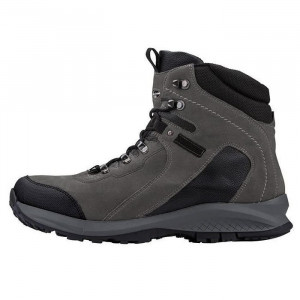 Ghete barbati Waldlaufer 335972-404-696-Hen-Gri casual piele naturala impermeabil cu talpa groasa gri