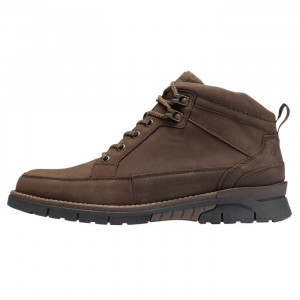 Ghete barbati, Waldlaufer, 714801-158-216-H-Markus-Maro, casual, piele naturala, cu talpa joasa, maro