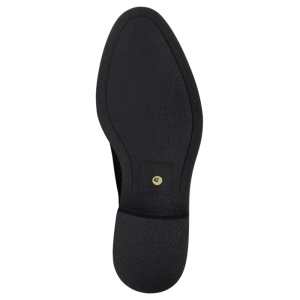 Pantofi barbati BND-121-S-Negru elegant piele naturala cu toc negru