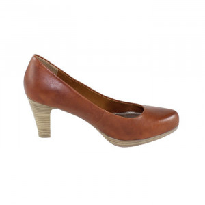 Pantofi dama Marco Tozzi 2-22408-34-Maro casual piele naturala cu toc maro