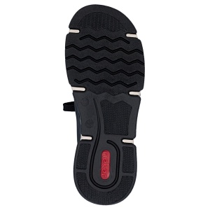 Pantofi dama Rieker 45973-17-Albastru casual piele ecologica cu talpa joasa albastru