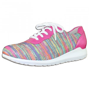Pantofi dama Waldlaufer 381071-10-1901-Multicolor casual textil cu talpa joasa multicolor