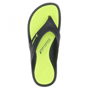 Papuci barbati Rider 83327-AE900-Negru de plaja sintetic cu talpa joasa negru