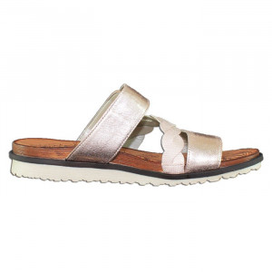 Papuci dama Remonte R2757-31-Roz casual piele naturala cu talpa joasa roz