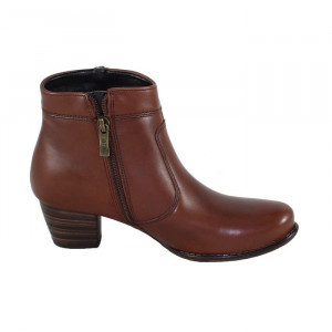 Botine dama Ara 12-46942-Maro casual piele naturala cu toc maro