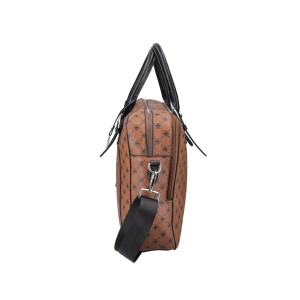 Geanta dama Rieker H1361-22-Maro crossbody de umar piele ecologica casual cu accesorii metalice maro