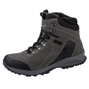 Ghete barbati Waldlaufer 335972-404-696-Hen-Gri casual piele naturala impermeabil cu talpa groasa gri