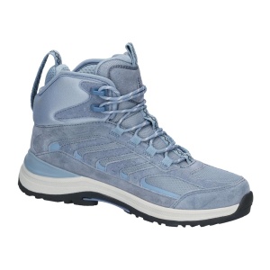 Ghete dama Waldlaufer 779971-100-198-H-Debby-Albastru sport piele intoarsa impermeabile cu talpa groasa albastru