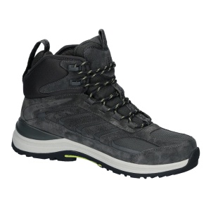Ghete dama Waldlaufer 779971-101-052-H-Debby-Gri sport piele intoarsa impermeabile cu talpa groasa gri