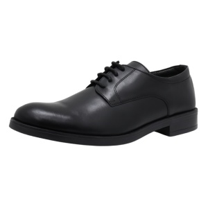 Pantofi barbati BND-121-S-Negru elegant piele naturala cu toc negru