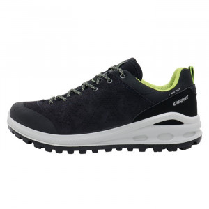 Pantofi barbati, Grisport, 848867-15101V8G-Albastru-Inchis, casual, piele naturala, impermeabil, cu talpa groasa, albastru inchis