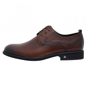 Pantofi barbati Otter E6E620006B-02-N-Maro elegant piele naturala cu toc maro