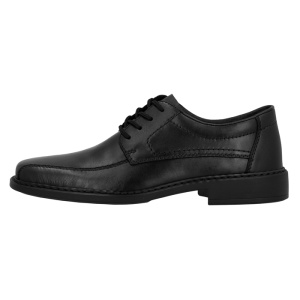 Pantofi barbati, Rieker, B0812-00-Negru, elegant, piele naturala, cu toc, negru