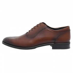 Pantofi barbati, Silesco, 115-S-Maro, elegant, piele naturala, cu toc, maro