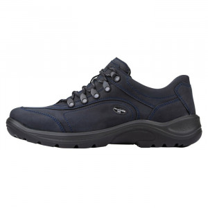 Pantofi barbati Waldlaufer 415901-158-194-Hayo-Albastru-Inchis casual piele naturala impermeabil cu talpa groasa albastru inchis