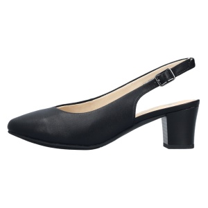 Pantofi dama, Rieker, 44651-00-Negru, casual, piele naturala, cu toc, negru