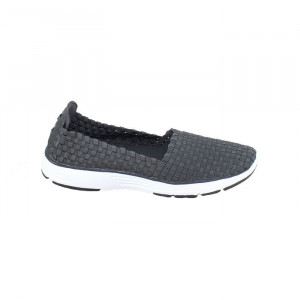 Pantofi dama s.Oliver 5-24619-26-200-Gri casual textil cu talpa joasa gri