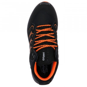 Ghete barbati Grisport 822829-14725R7G-Negru sport piele ecologica impermeabil cu talpa joasa negru