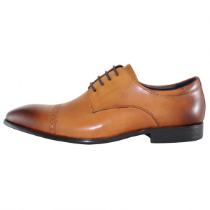 Pantofi barbati, Alberto Clarini, A054-2C-Maro, elegant, piele naturala, cu toc, maro