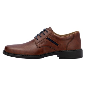 Pantofi barbati, Rieker, B0803-24-Maro, casual, piele naturala, cu toc, maro