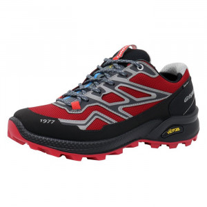 Pantofi dama Grisport 846215-13151F11TN-Rosu sport piele ecologica impermeabil cu talpa joasa rosu