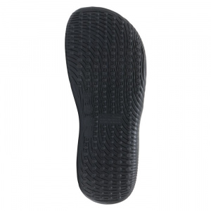Papuci barbati Rider 83327-AE900-Negru de plaja sintetic cu talpa joasa negru