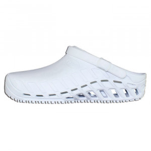 Saboti, Scholl, Clog-Evo-F26563-1065-Alb, profesionali, sintetic, autoclavabil, ortopedici, cu platforma, alb