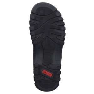 Sandale barbati Rieker 25055-64-Bej sport piele ecologica cu talpa joasa bej