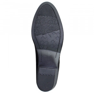 Botine dama Marco Tozzi 2-25320-33-002-Negru casual piele naturala cu toc negru