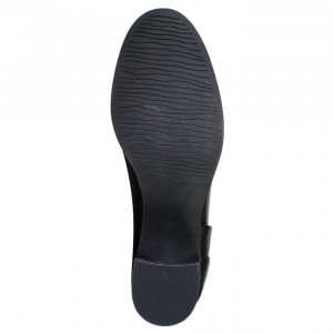 Botine dama Marco Tozzi 2-25399-23-002-Negru casual piele naturala cu toc negru