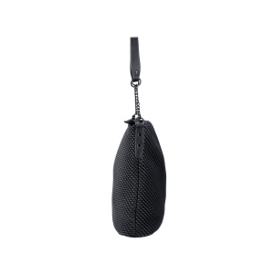 Geanta dama Rieker H1331-00-Negru de umar de mana piele ecologica casual cu accesorii metalice negru
