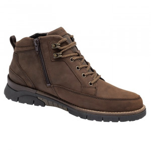 Ghete barbati Waldlaufer 714801-158-216-H-Markus-Maro casual piele naturala cu talpa joasa maro