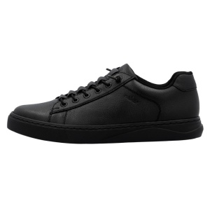 Pantofi barbati, Rieker, B9956-00-Negru, casual, piele naturala, cu talpa joasa, negru