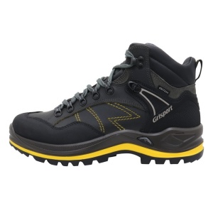 Ghete barbati, Grisport, 860602-13717D37G-Gri, sport, piele naturala, impermeabil, cu talpa groasa, gri