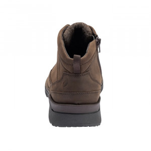 Ghete barbati Waldlaufer 714801-158-216-H-Markus-Maro casual piele naturala cu talpa joasa maro
