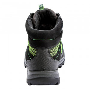 Ghete dama Waldlaufer 471974-500-001-Holly-Negru sport piele naturala impermeabil cu talpa joasa negru