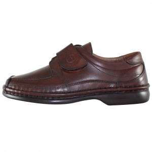 Pantofi barbati, Gitanos, 220-V-Maro, casual, piele naturala, cu talpa joasa, maro