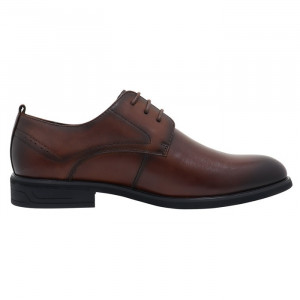 Pantofi barbati Otter E6E620006B-02-N-Maro elegant piele naturala cu toc maro