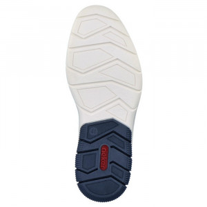 Pantofi barbati Rieker 14450-14-Albastru casual piele ecologica cu talpa joasa albastru