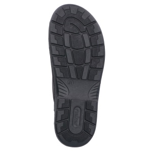 Papuci barbati Rieker 20390-24-Maro casual piele naturala cu talpa joasa maro