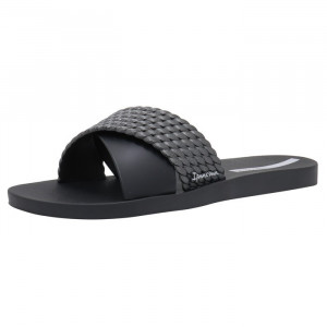 Papuci dama Ipanema 83244-20766-Negru de plaja sintetic cu talpa joasa negru