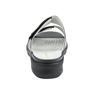 Papuci dama Waldlaufer 811503-316-001-Merle-Negru casual piele naturala cu talpa joasa negru