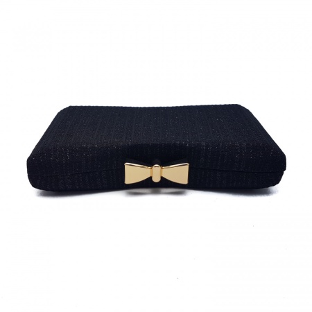 Clutch glitter, Tia accesorii, negru - Img 3