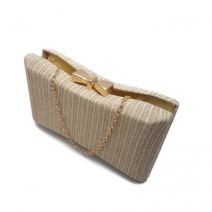 Clutch glitter, Tia accesorii, auriu