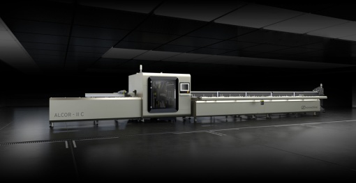 ALCOR II C - Centru de debitare profile aluminiu si PVC (CNC, 8 axe)
