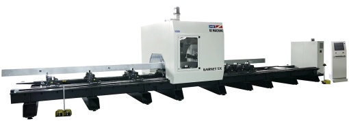 GARNET 5X - Centru de prelucrare profile 8 m (CNC, 5 axe)