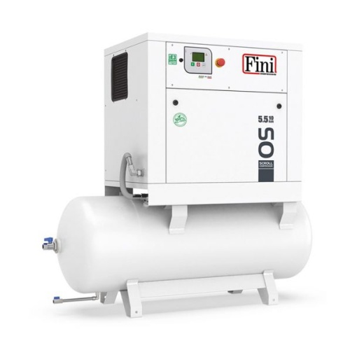 Compresor aer Fini OS 7.5-10-500, 500 l, 7.5 kW, 10 bar, 650 l/min aer refulat