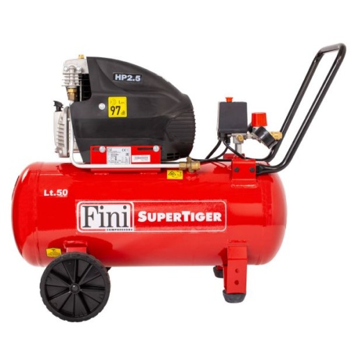 Compresor de aer Fini SUPERTIGER285M, 50 l, 1800 W, 10 bar, 260 l/min