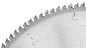 Disc de debitat Aluminiu & PVC 450 x 4.0 x 32 Z=120 - Img 3
